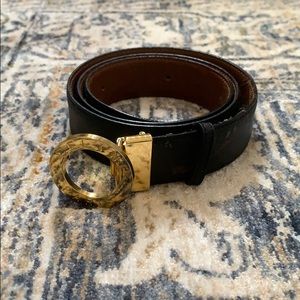 Celine Paris Vintage Logo Belt